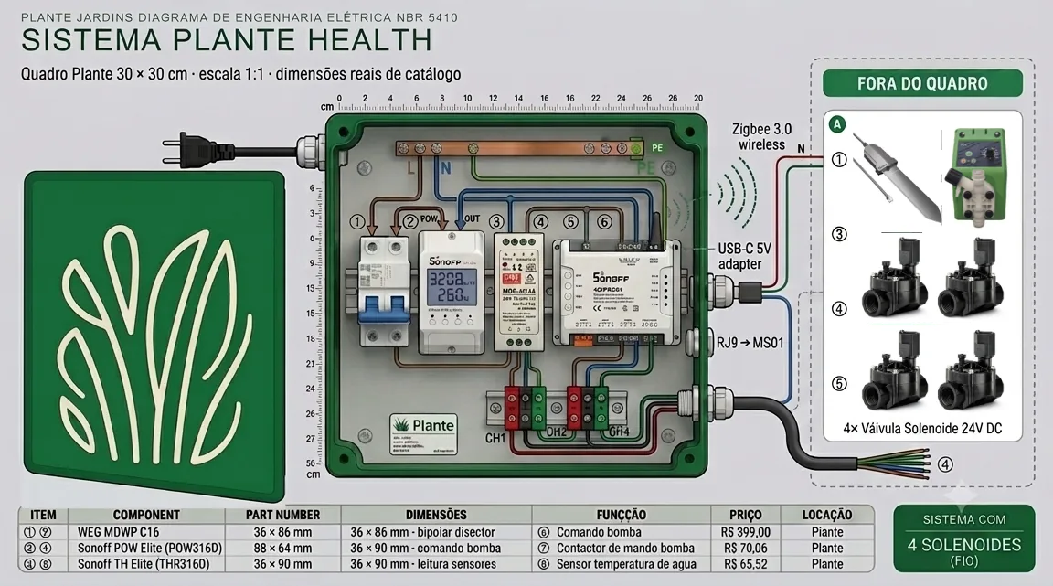 Diagrama técnico Sistema Atlas · Plante Health